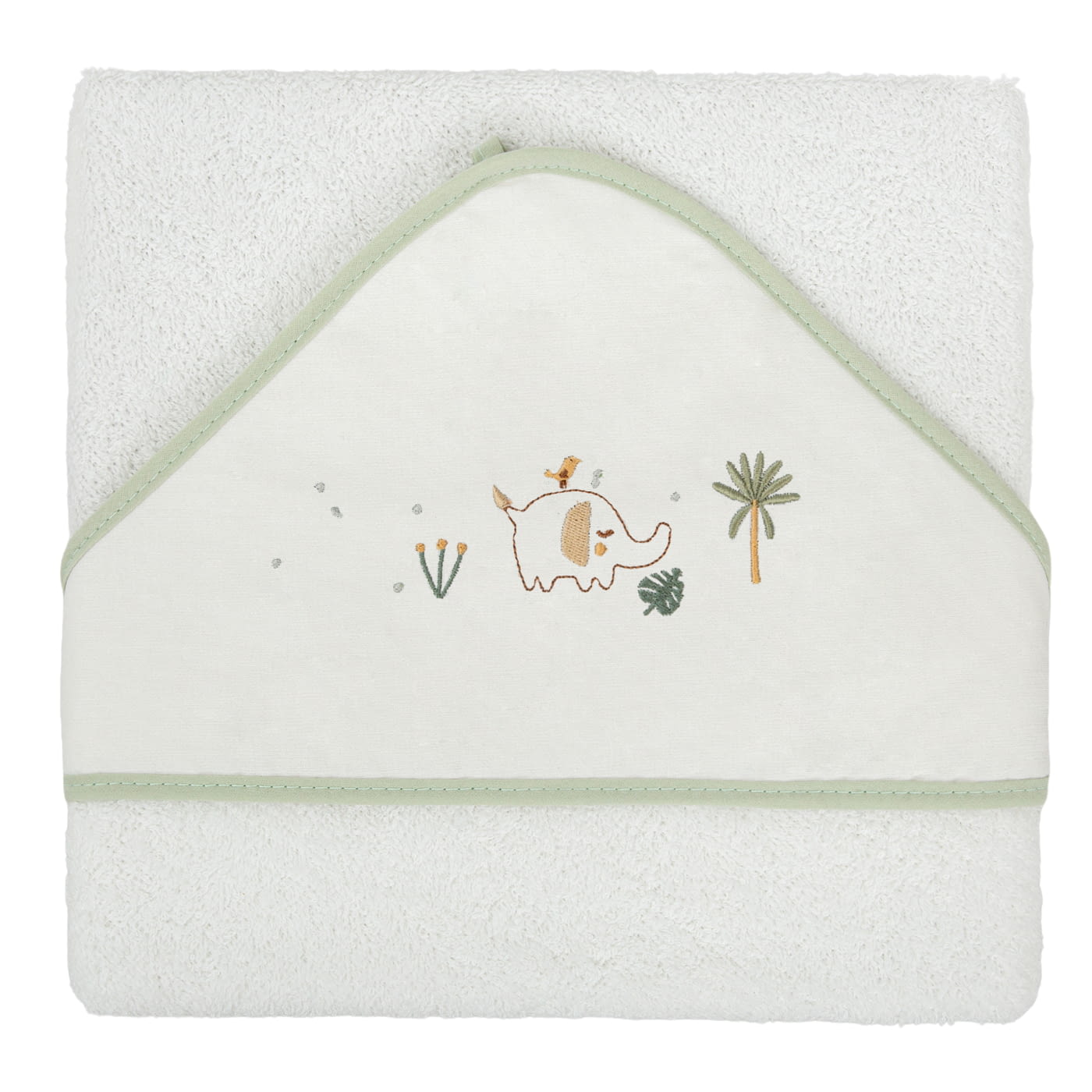 MAXICAPA BANO 100X100 007 PALM 614 16 B/VERDE - 