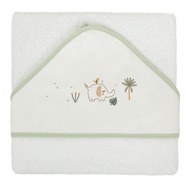 MAXICAPA BANO 100X100 007 PALM 614 16 B/VERDE