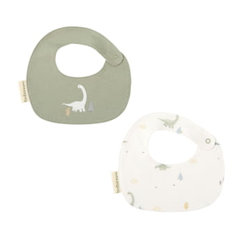 SET 2 BABEROS 19X19 190 TREX 528 16 B/VERDE