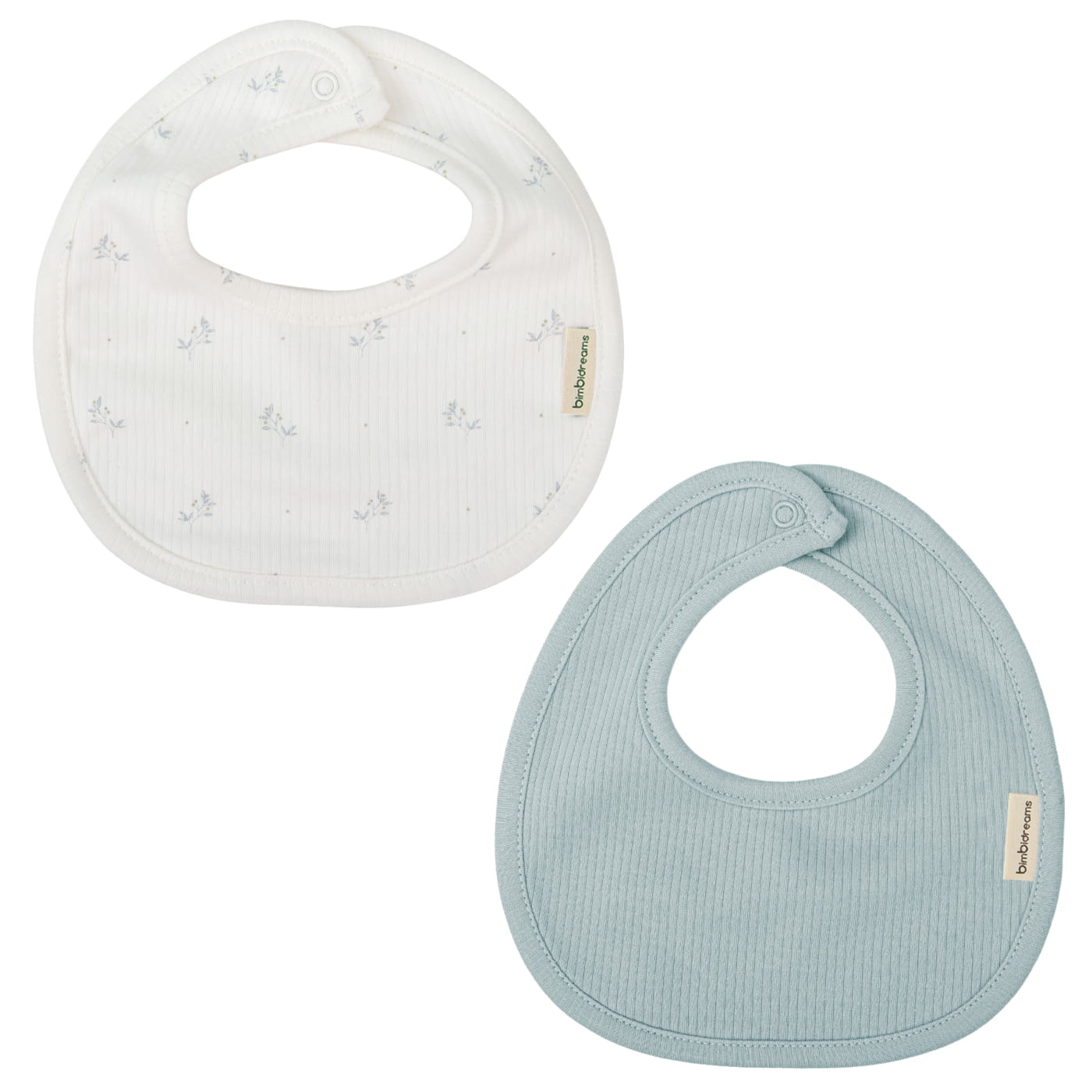 SET 2 BABEROS 19X19 190 EDEN R06 13 B/AZUL - 