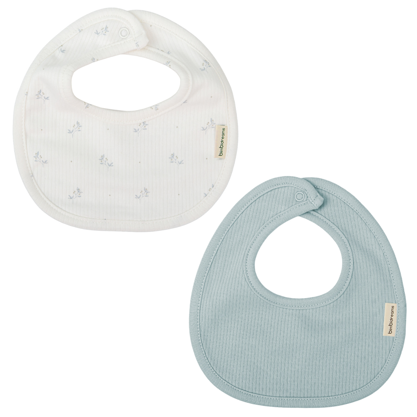 SET 2 BABEROS 19X19 190 EDEN R06 13 B/AZUL - 