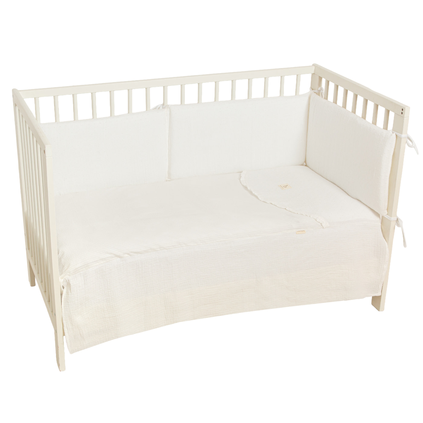 EDREDON+PROT.60X120 202 CLOUD 537 01 BLANCO - 