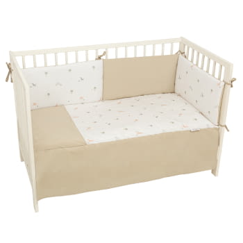 EDREDON+PROT.60X120 202 PALM 614 16 B/VERDE