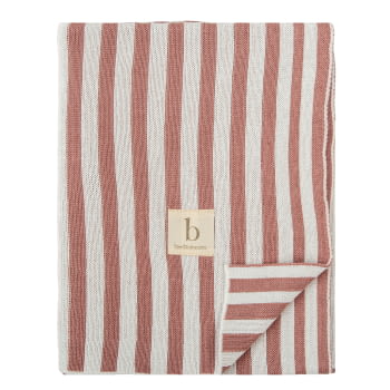 TOQUILLA TRICOT 75X90 254 BAMBU STRIPES BAS 04 ROS