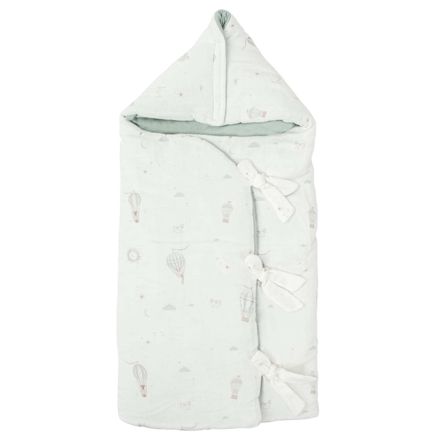 SACO ARRULLO CAPUCHA 44X88 393 BLUE SKY 535 16 B/V - 