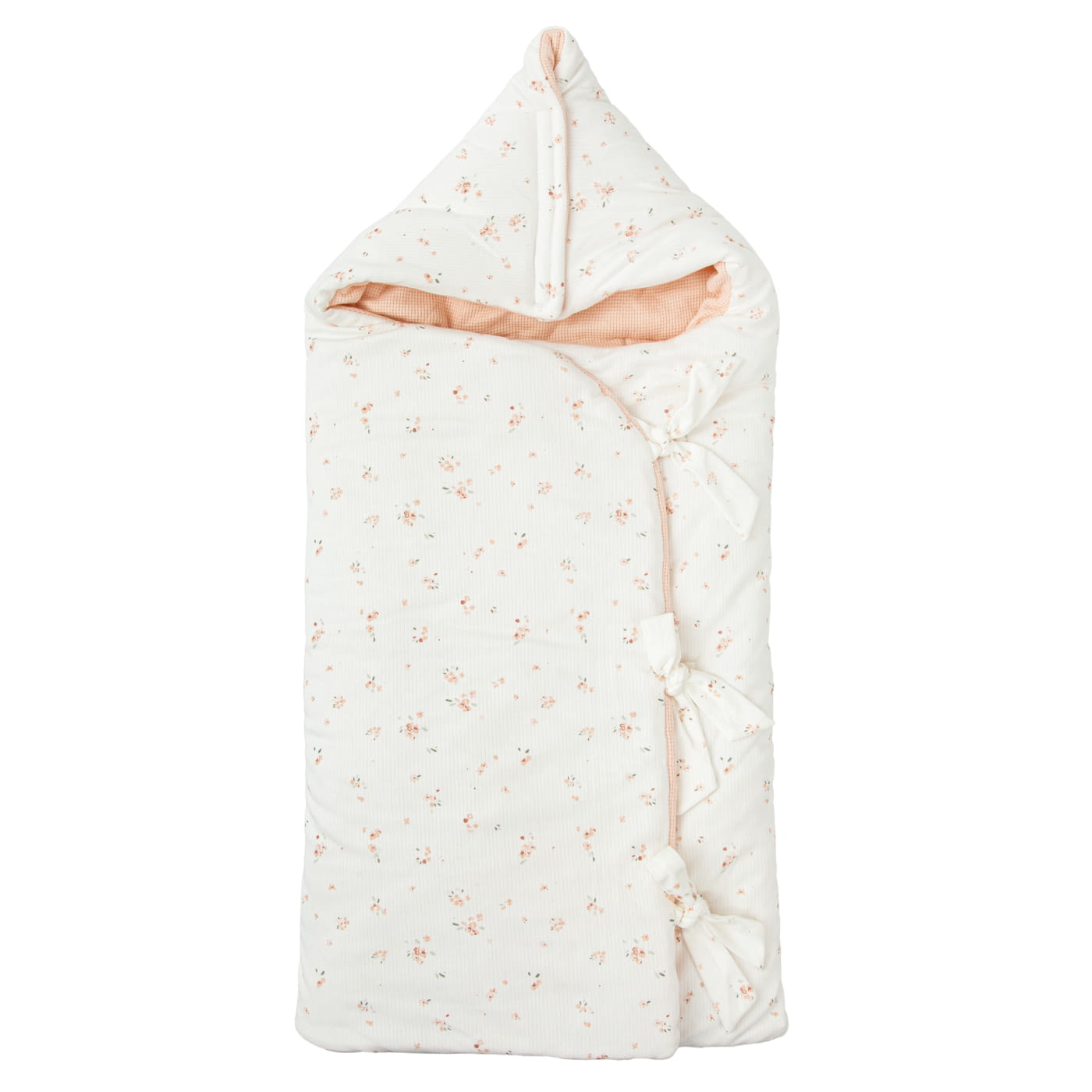 SACO ARRULLO CAPUCHA 44X88 393 MONET R01 14 B/ROSA - 