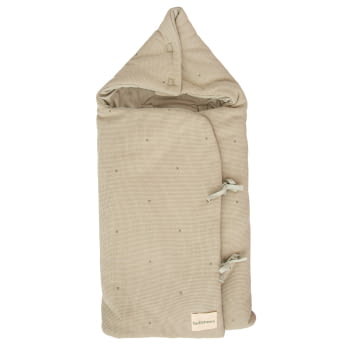 SACO ARRULLO CAPUCHA 44X88 393 WAFFLE WAF 06 VERDE