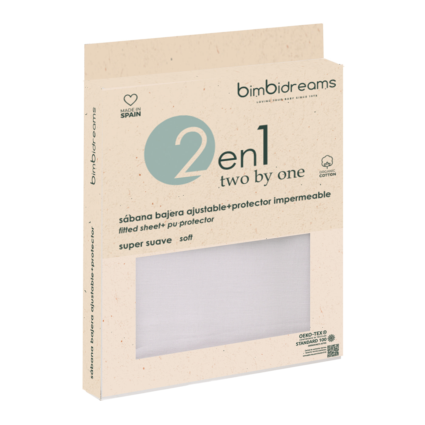 PROTECT.2EN1 50X80/90 441 100% ALG.ORG. 999 01 BCO - 