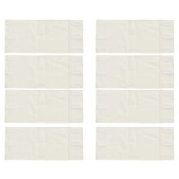 PROTECTOR DE CUNA PANELES 444 TEXTURES TEX 01 BLAN