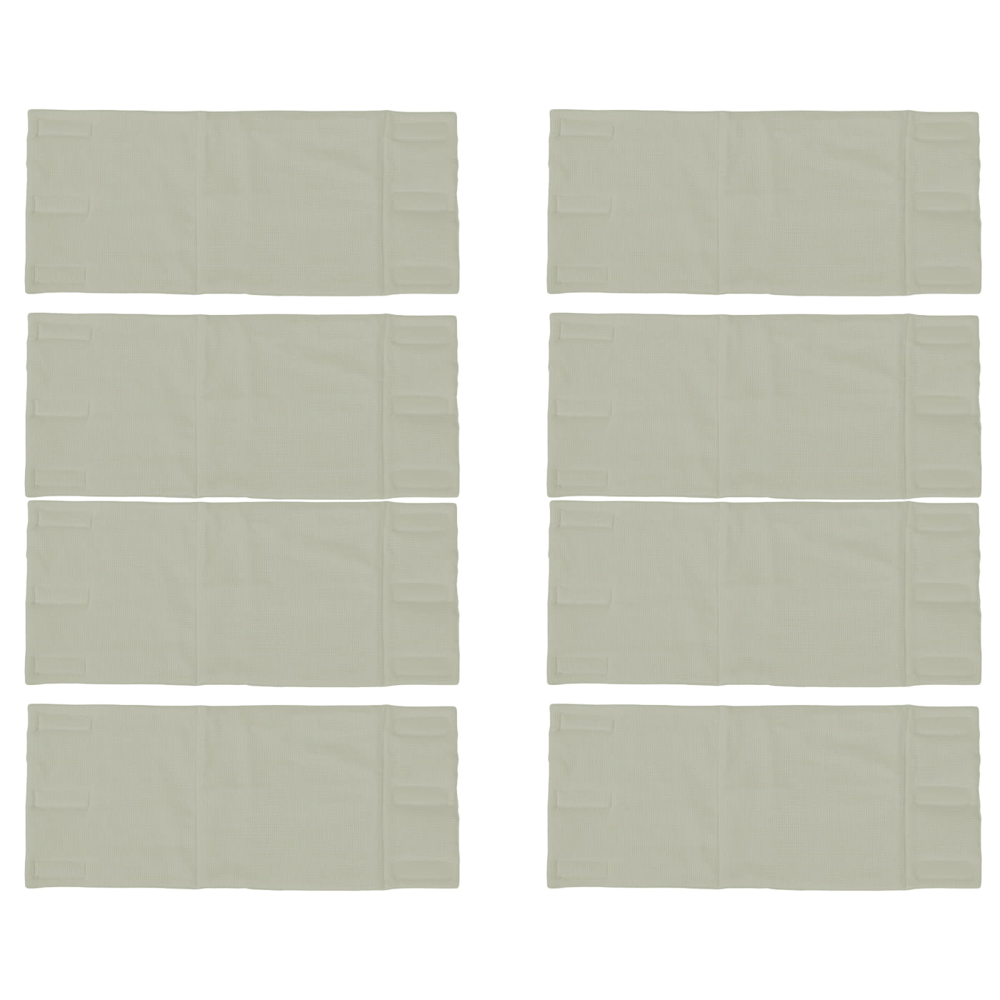 PROTECTOR DE CUNA PANELES 444 TEXTURES TEX 06 VERD - 