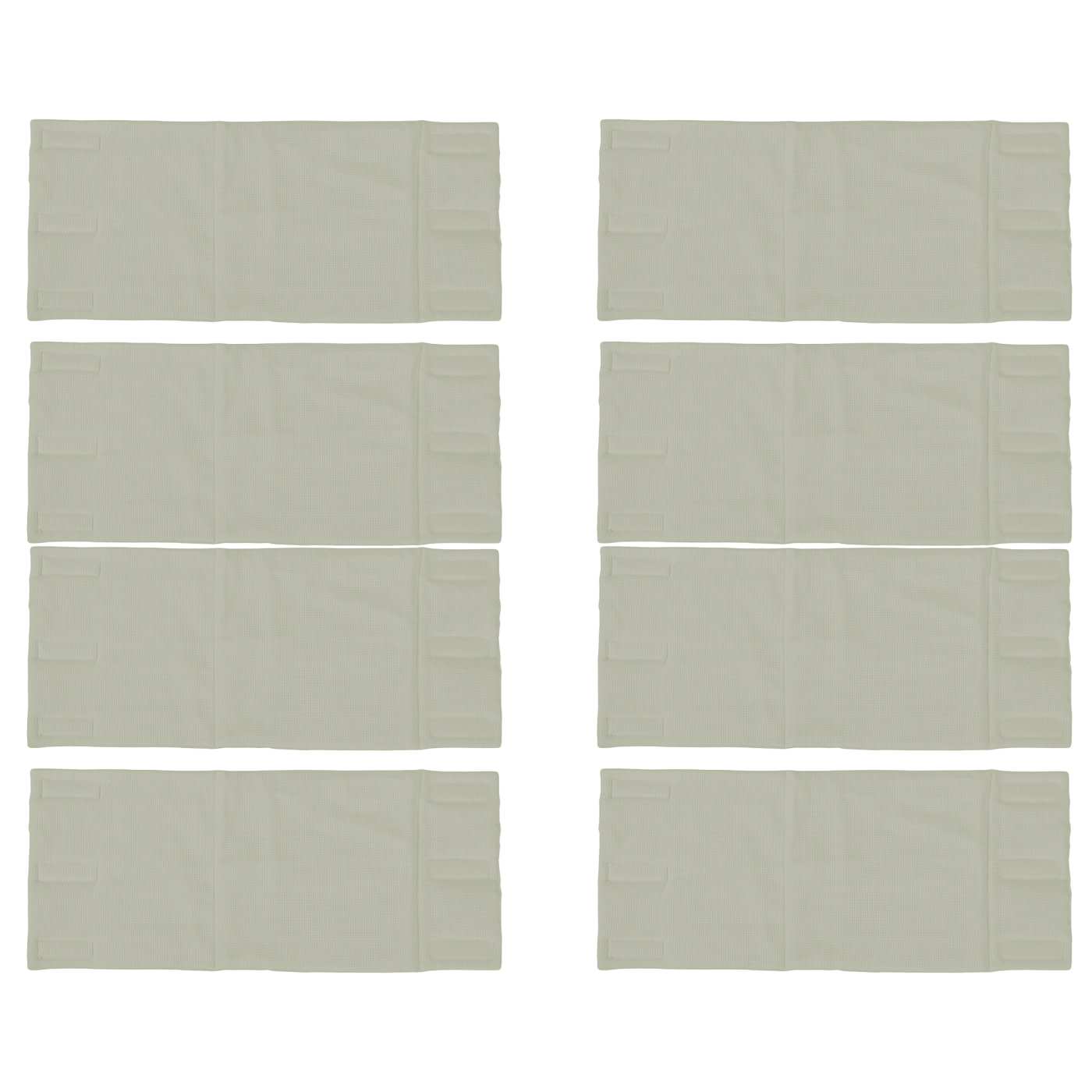 PROTECTOR DE CUNA PANELES 444 TEXTURES TEX 06 VERD - 