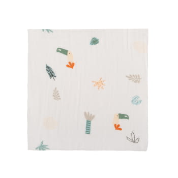 MUSELINA BAMBU 120X120 564 TUCAN B05 30 GRIS