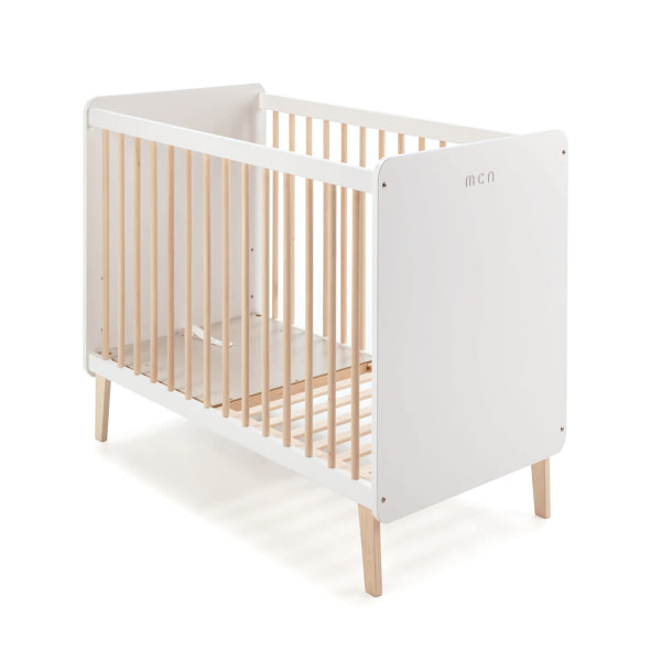 CUNA DE 120 X 60 TREVI BLANCO/CERA NATURAL