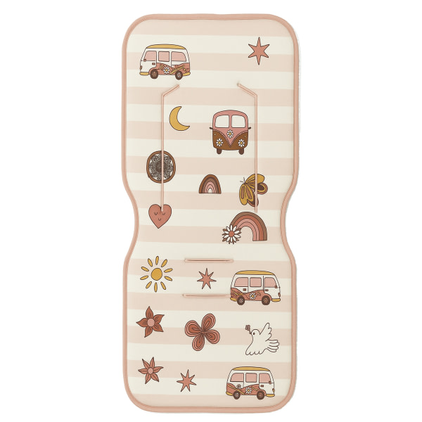 COLCHONETA RECTA 706 LOVELY C36 14 B/ROSA