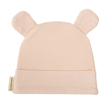 GORRO BEBE T.0/1M GOR RIBANA 8MM RIB 04 ROSA