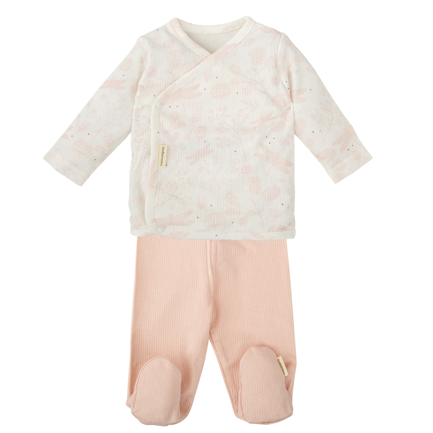 JUBON Y POLAINA(T.1-3M) JP1 DAFNE 532 14 B/ROSA - 