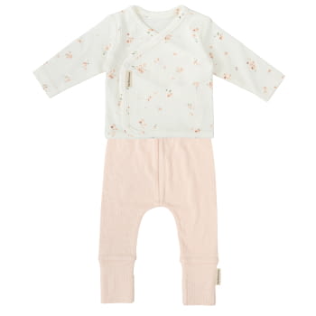 JUBON Y POLAINA(T.0-1M) SJP MONET R01 14 B/ROSA