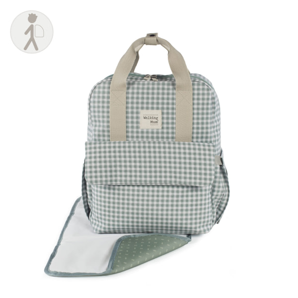 MOCHILA I LOVE VICHY VERDE - 1