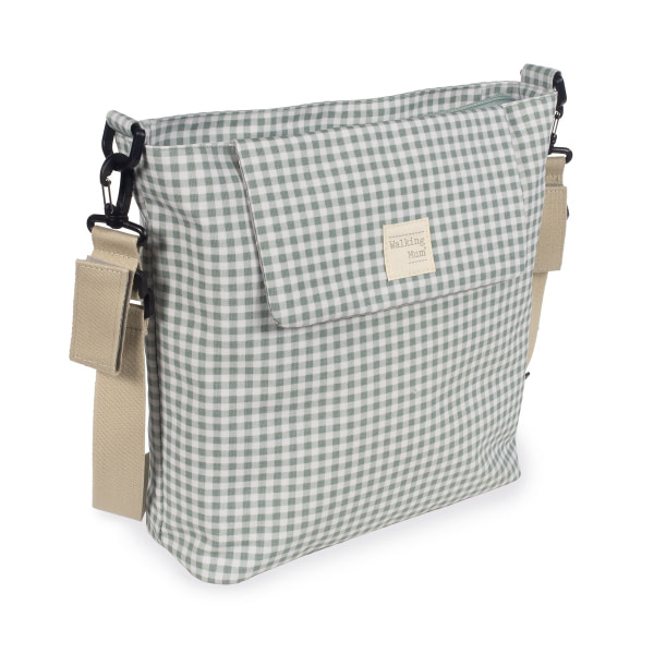 BOLSA CANASTILLA I LOVE VICHY VERDE - 2