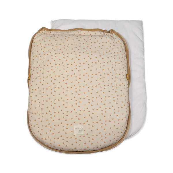 SACO SILLA POPPY ENTRETIEMPO CORAZONES POPPY CANELA TOG 2,5 - 2