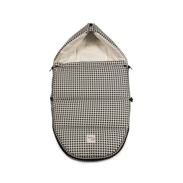 SACO CUCO 2 EN 1 I LOVE VICHY NEGRO INVIERNO  TOG 3,5