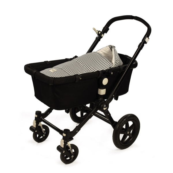 SACO CUCO 2 EN 1 I LOVE VICHY NEGRO INVIERNO  TOG 3,5 - 2