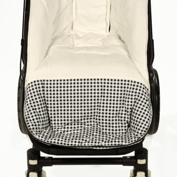 SACO SILLA I LOVE VICHY NEGRO INVIERNO (IV) TOG 3,5 - 2