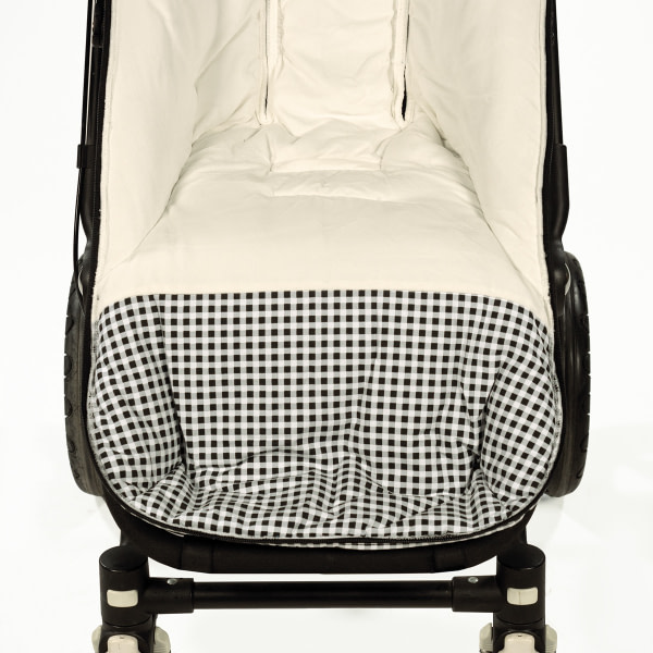 SACO SILLA I LOVE VICHY NEGRO INVIERNO (IV) TOG 3,5 - 2