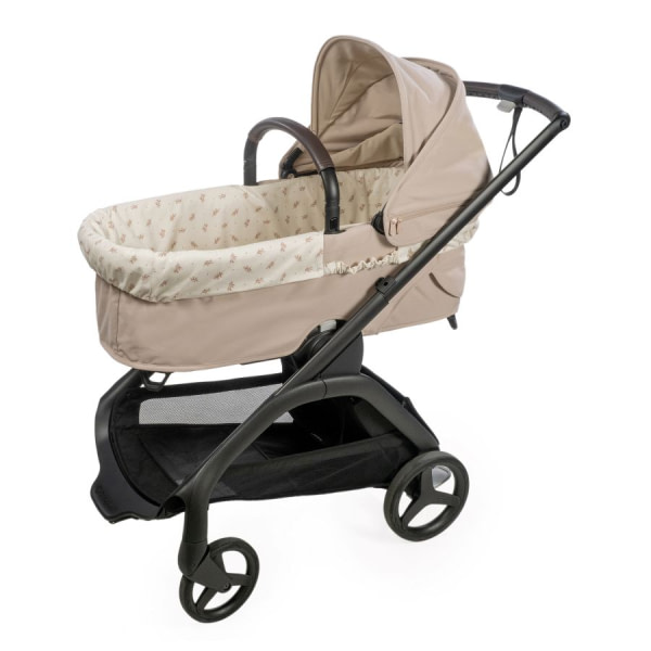 CUBRE CUCO GOMAS + SÁBANA AJUSTABLE CUCO MIMOSA ROSA