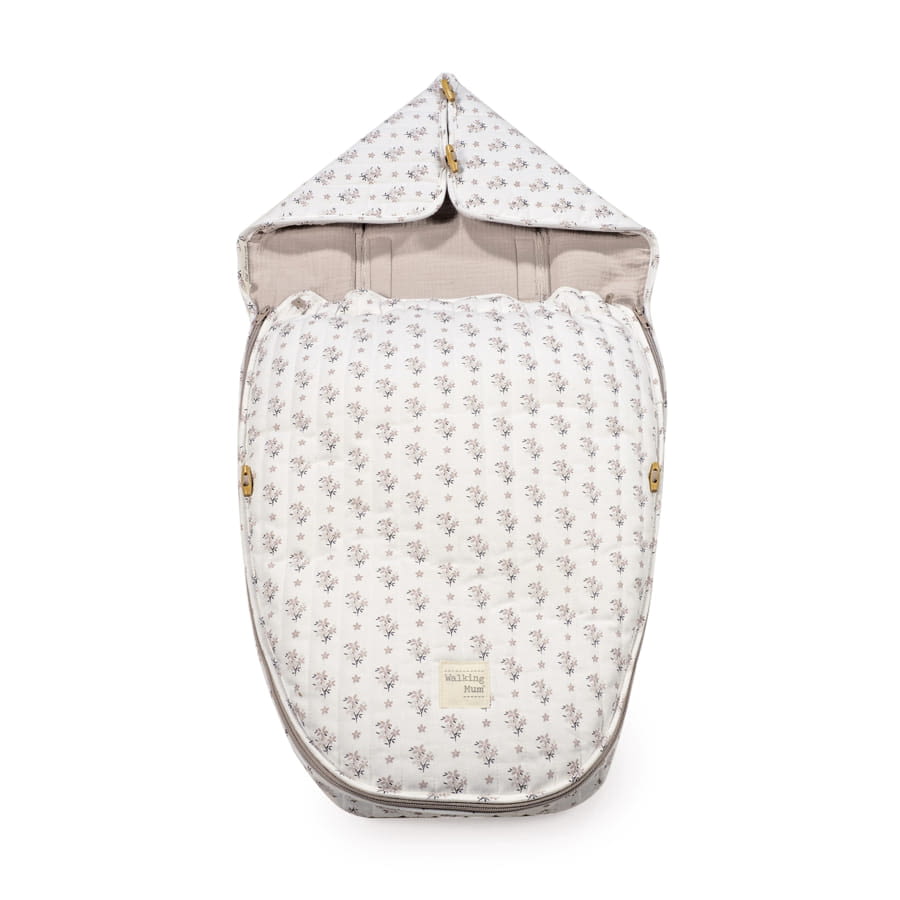 SACO CUCO 2 EN 1 BOTTON ENTRETIEMPO FLORES TOG 2,5