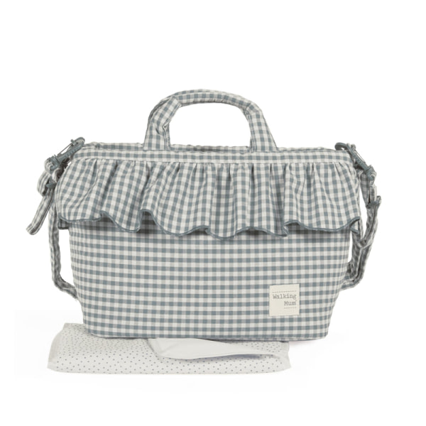 BOLSA CANASTILLA PRALINÉ VICHY MATCHA