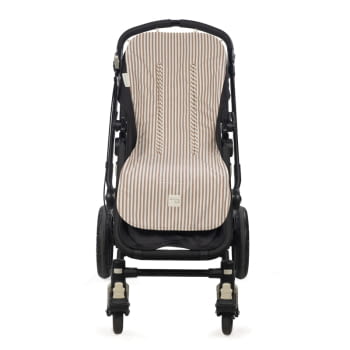 COLCHONETA PRALINÉ RAYAS MOKA