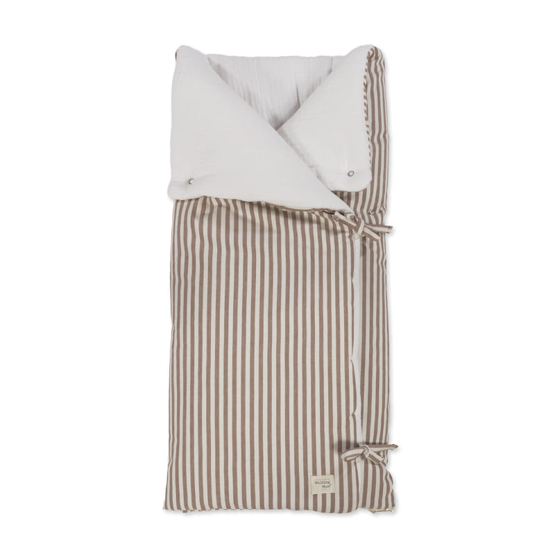 ARRULLO/MANTA PRALINÉ RAYAS MOKA TOG 2,5