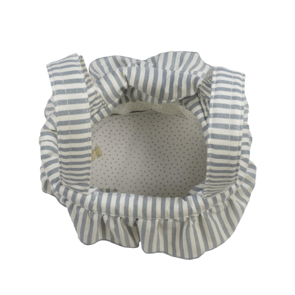 BOLSO BUCKET PRALINÉ RAYAS MATCHA - 3