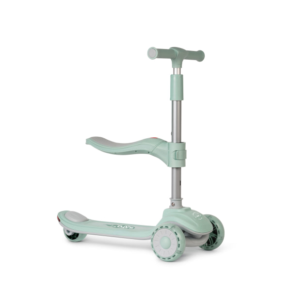 PATINETE EVOLUTIVO MUSICAL 2 EN 1 “COOL RIDER” MINT + GLACIER GRAY - 5