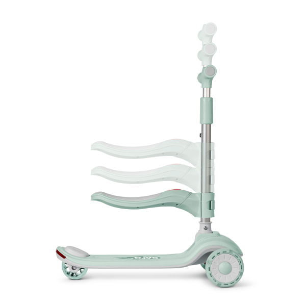 PATINETE EVOLUTIVO MUSICAL 2 EN 1 “COOL RIDER” MINT + GLACIER GRAY - 7