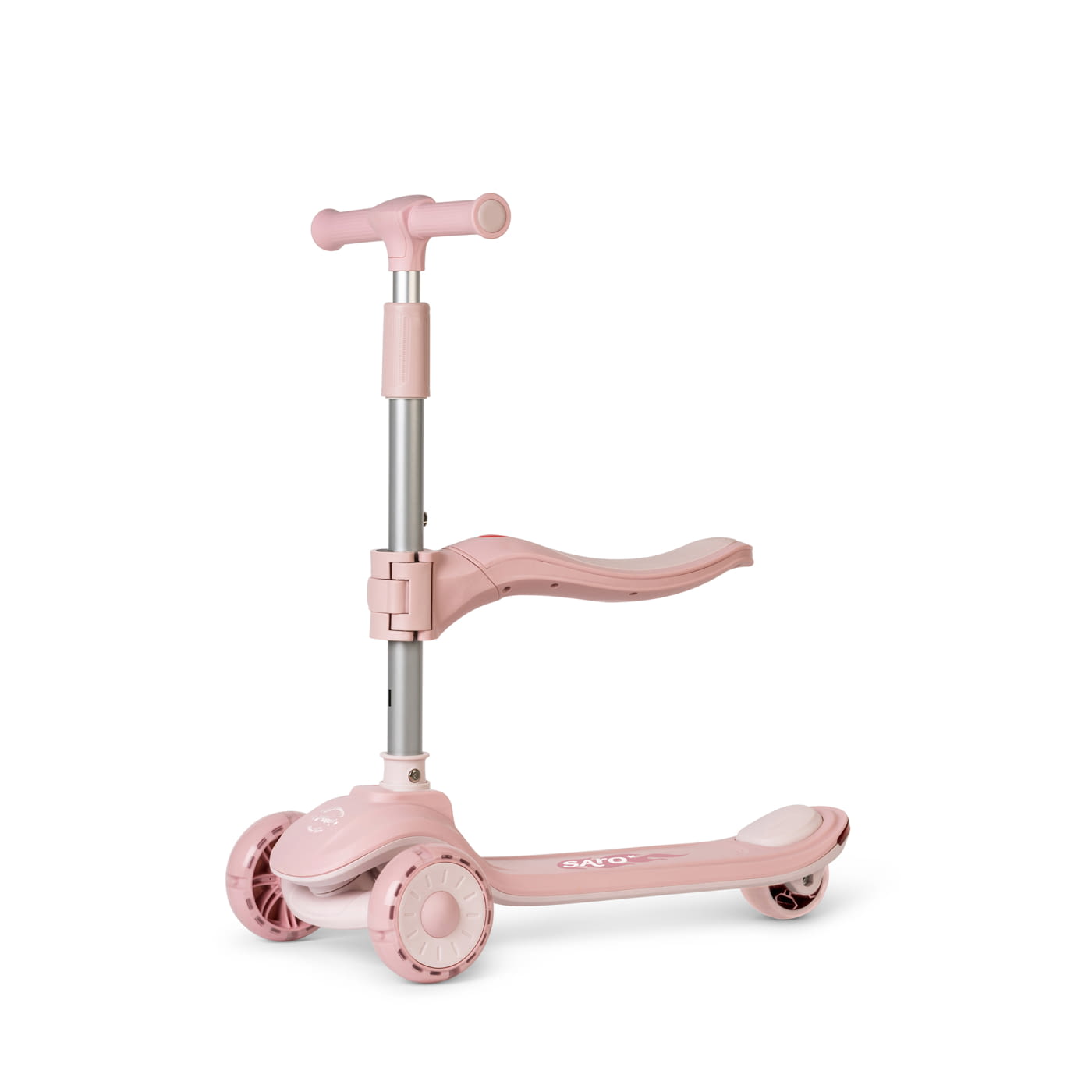 PATINETE EVOLUTIVO MUSICAL 2 EN 1 “COOL RIDER” DUSTY PINK