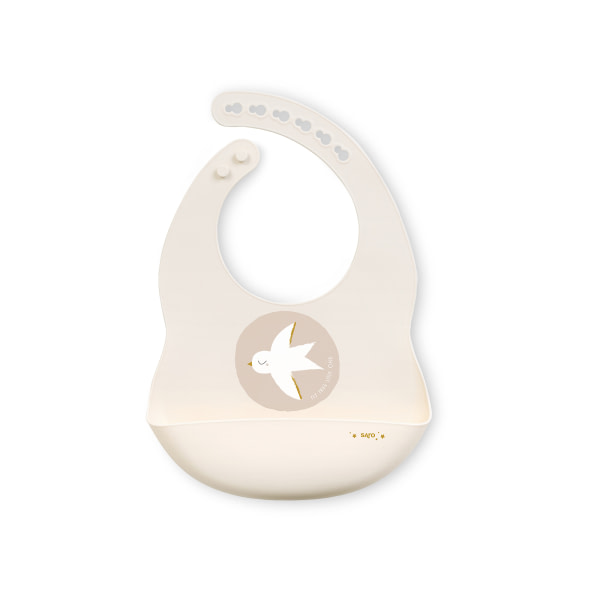 BABERO DE SILICONA "PARTY" FLY FREE