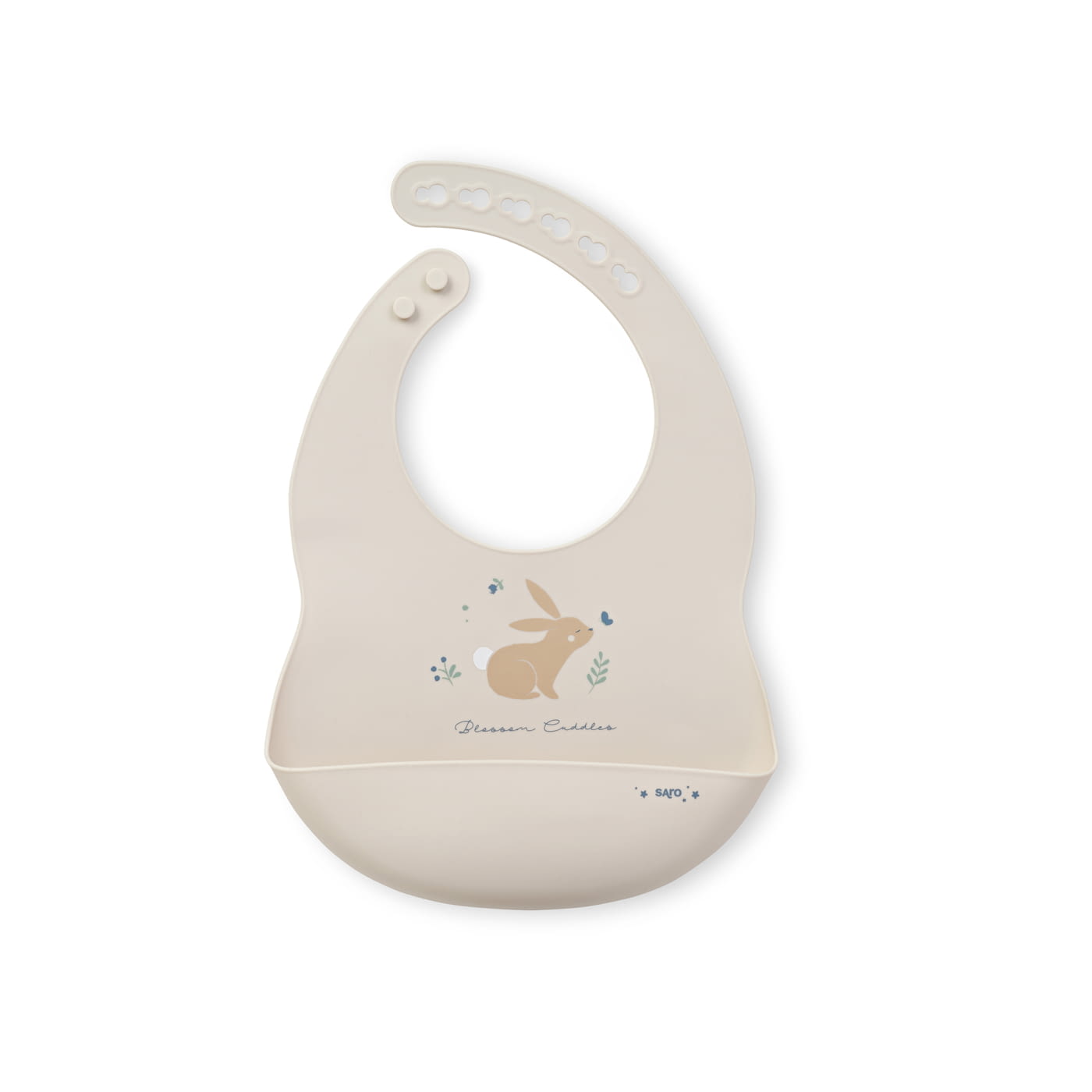 BABERO DE SILICONA "PARTY" COTTON BUNNIES - 