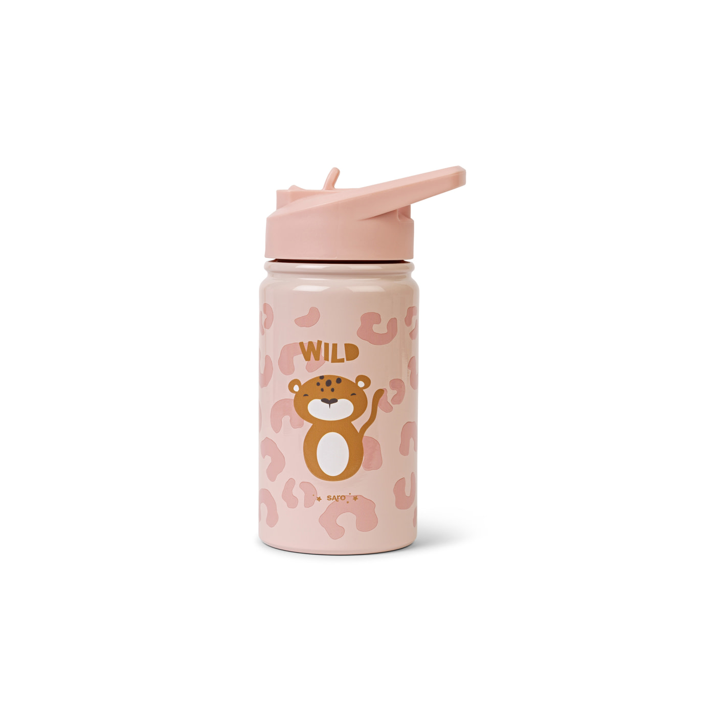 BOTELLA TÉRMICA INFANTIL CON PAJITA 350 ML BORN TO BE WILD - 