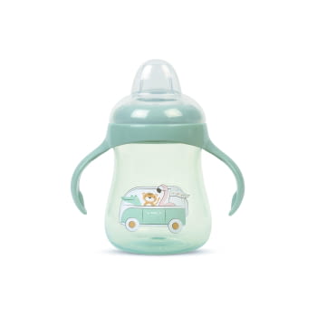 TAZA ANTIGOTEO “LITTLE EXPLORERS” 250 ML MINT - 2