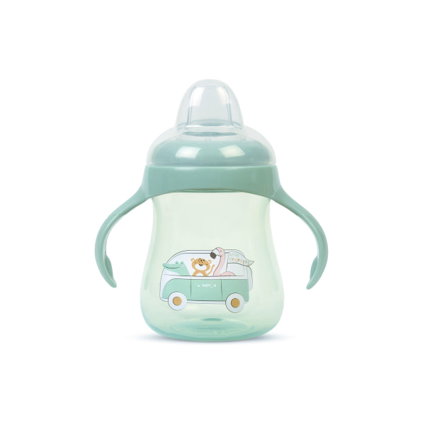 TAZA ANTIGOTEO “LITTLE EXPLORERS” 250 ML MINT - 2