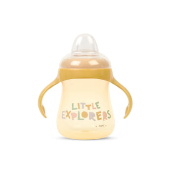 TAZA ANTIGOTEO “LITTLE EXPLORERS” 250 ML MUSTARD - 2