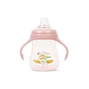 TAZA ANTIGOTEO “LITTLE EXPLORERS” 250 ML DUSTY PINK