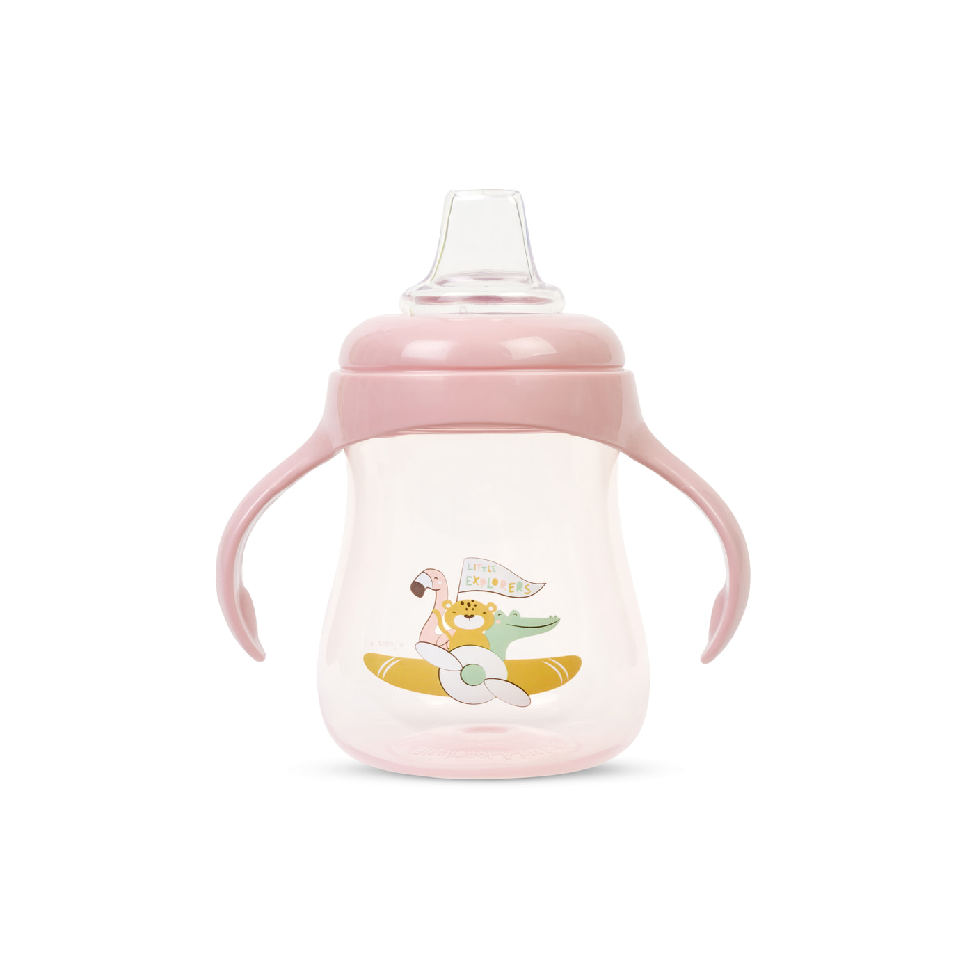 TAZA ANTIGOTEO “LITTLE EXPLORERS” 250 ML DUSTY PINK