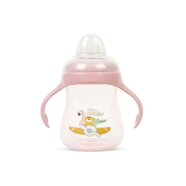 TAZA ANTIGOTEO “LITTLE EXPLORERS” 250 ML DUSTY PINK - 2