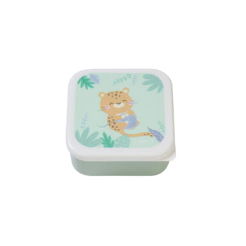 SET DE 3 CAJITAS PARA EL ALMUERZO JUNGLE CHEETAHS - 4