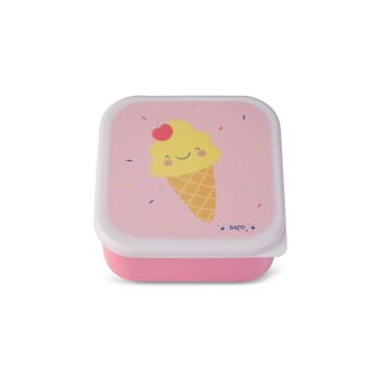 SET DE 3 CAJITAS PARA EL ALMUERZO ICECREAM - 3