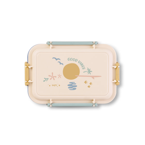CAJITA DE ALMUERZO L “CLICK & GO!” GOOD VIBES - 2