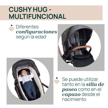 TRÍO MYSA CON FIRST SEAT RECLINE (3 BULTOS) BLACK SATIN - 7
